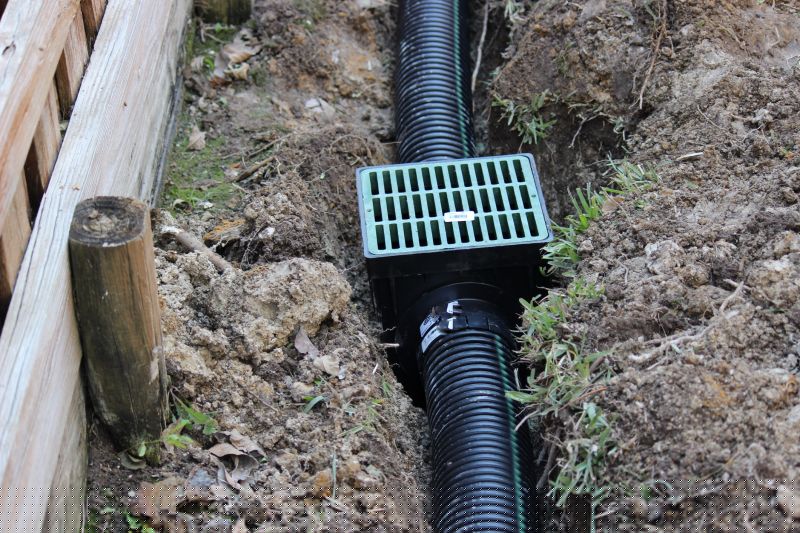Yard Drain Installation
