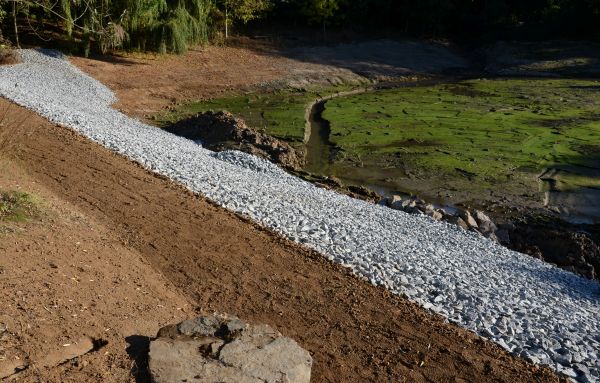 Landscape Swales Installation in Findlay