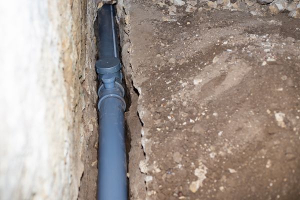 Drain Line Installation in Findlay