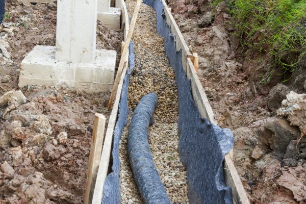French Drain Installation in Findlay
