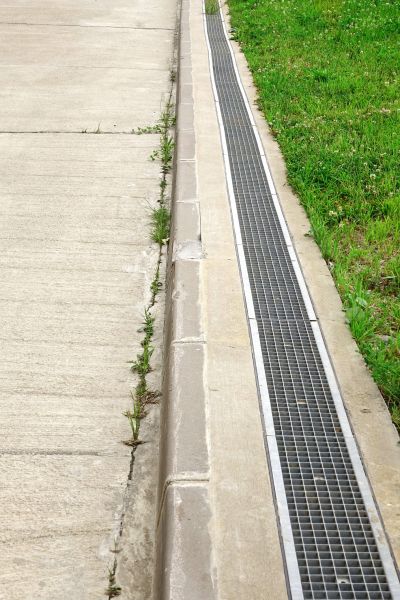 Concrete Drain Installation in Findlay